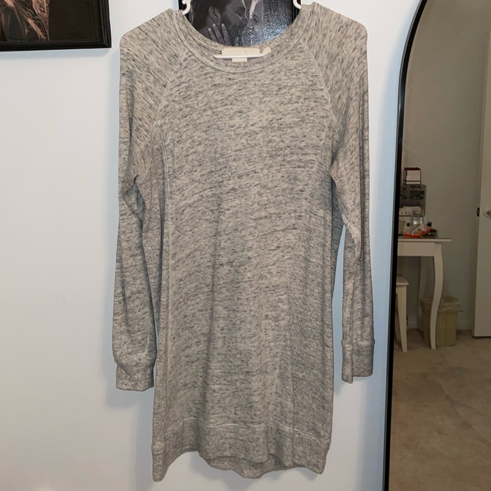 Athleisure sweatshirt dress
